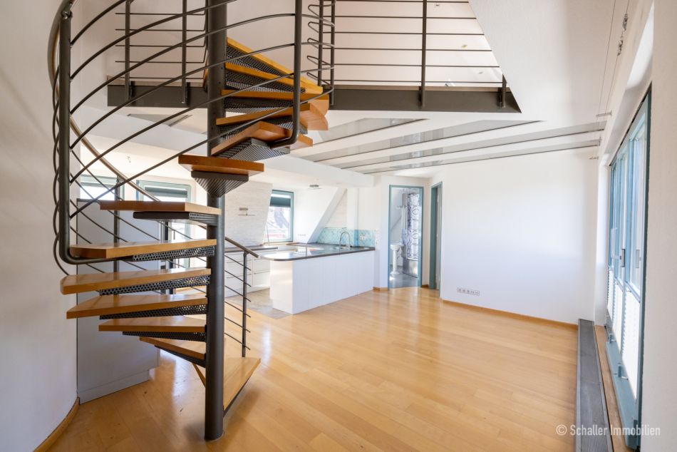 Galeriewohnung mit Dachterrasse 2 Zi. Whg.   1 sep. Zi. Nürnberg - Ost / Wohnung kaufen